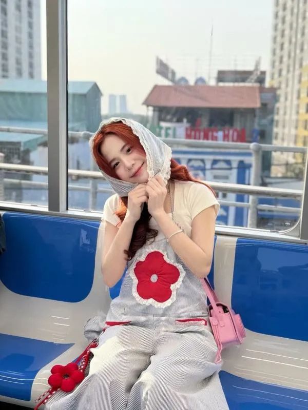 Ảnh Sammy Đào đáng yêu và tràn đầy năng lượng tích cực